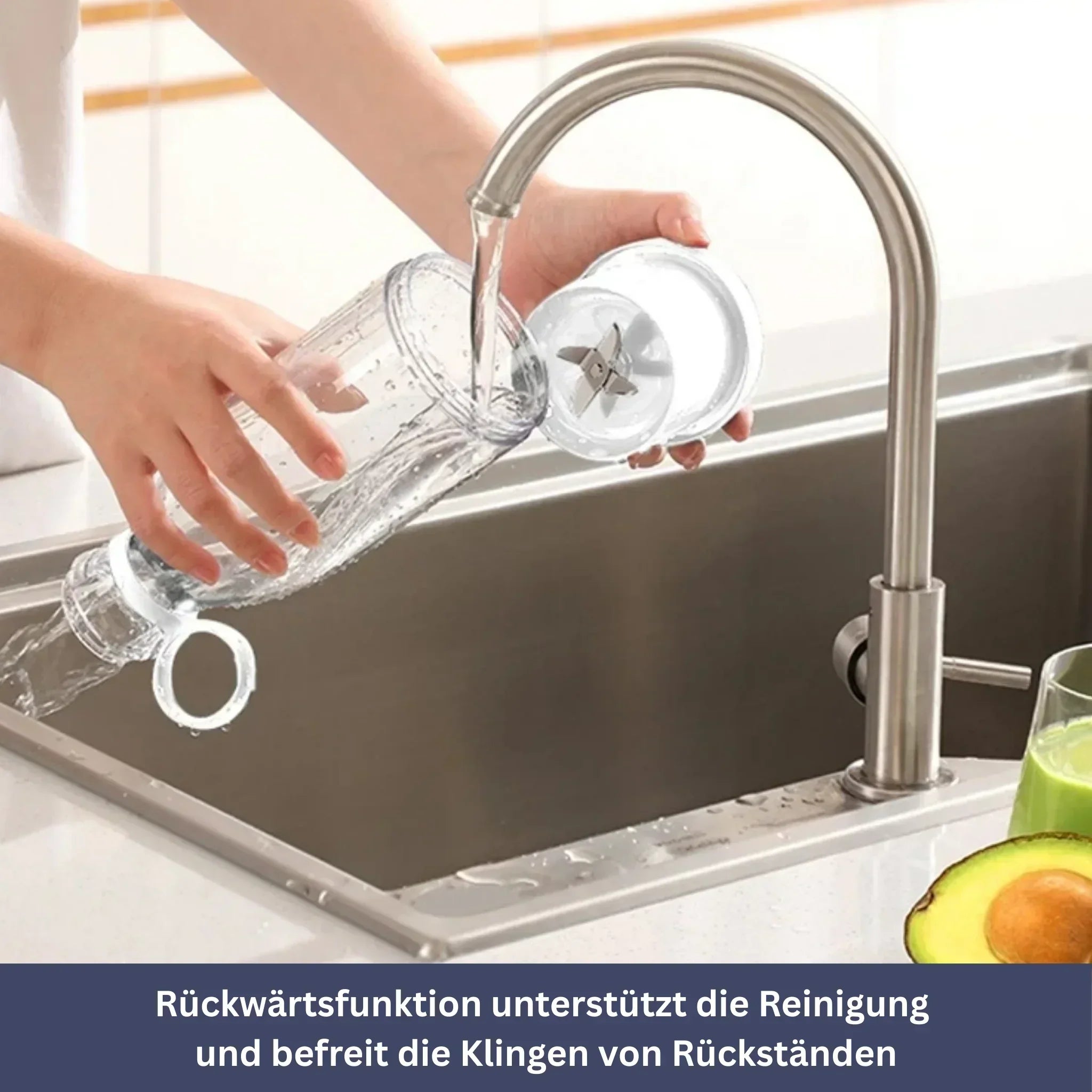 Elektrischer Mini-Mixer für Saft & Smoothie