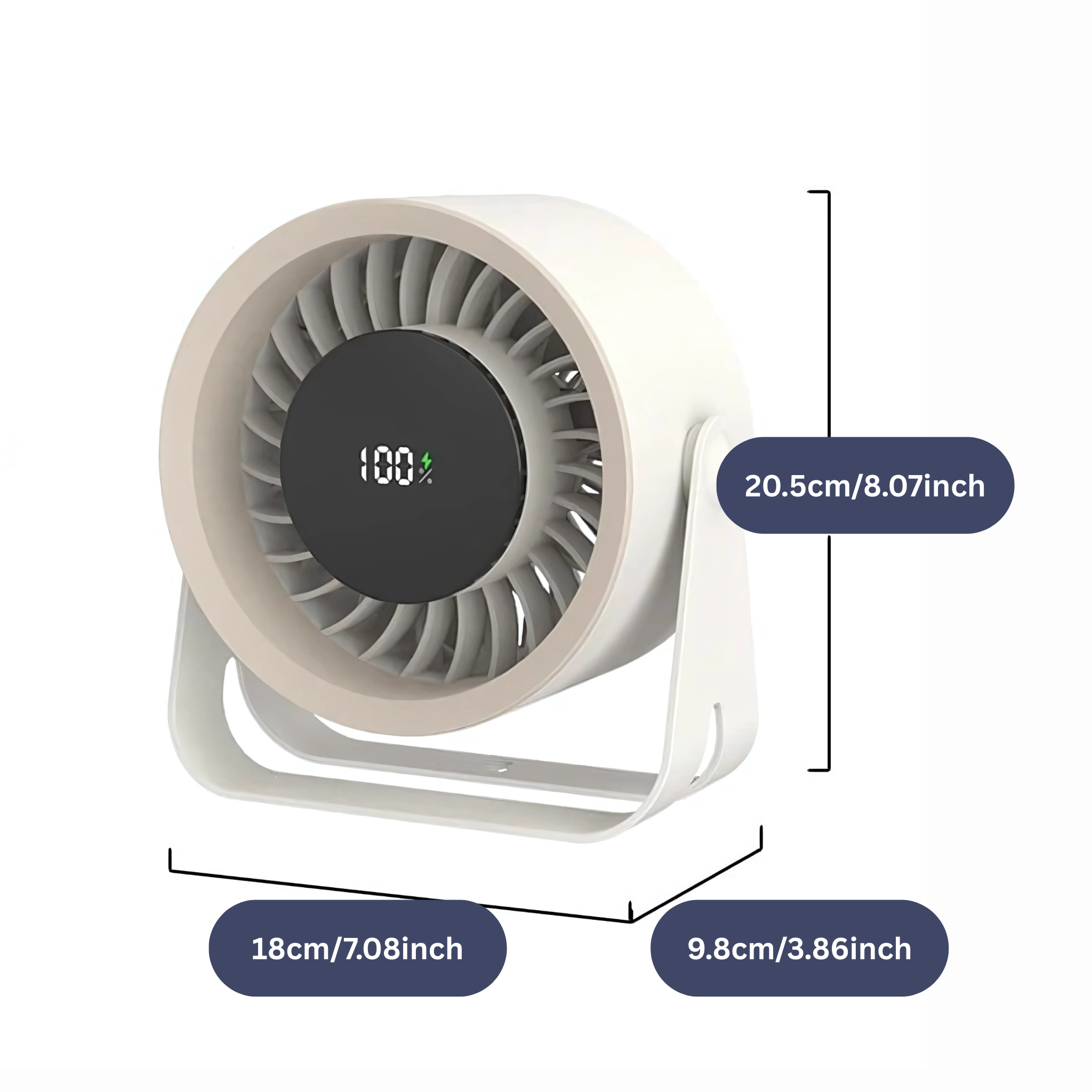 3-in-1 Ventilator mit Schwenkfunktion