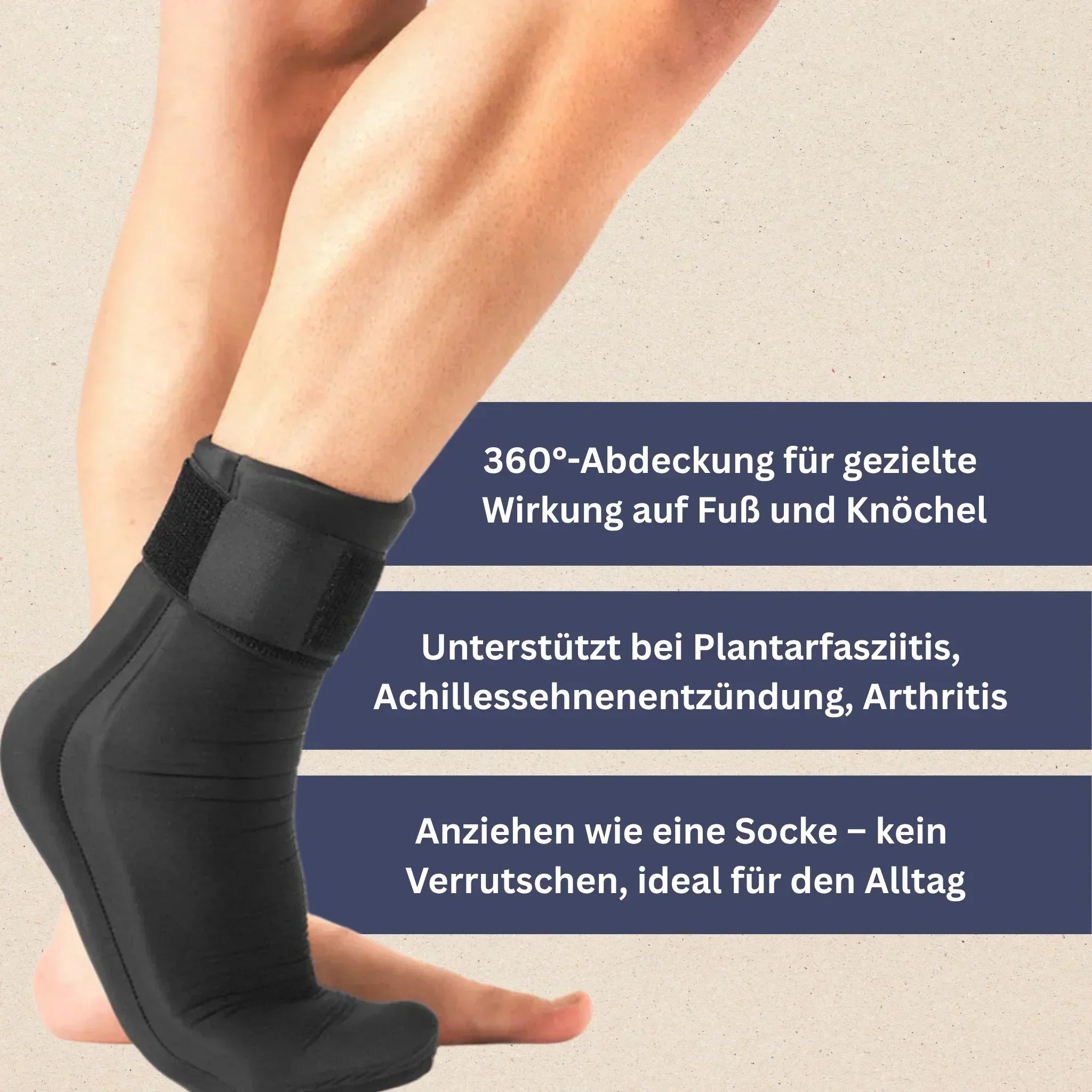 FreezeFlex Kühlende & Wärmende Fußbandage
