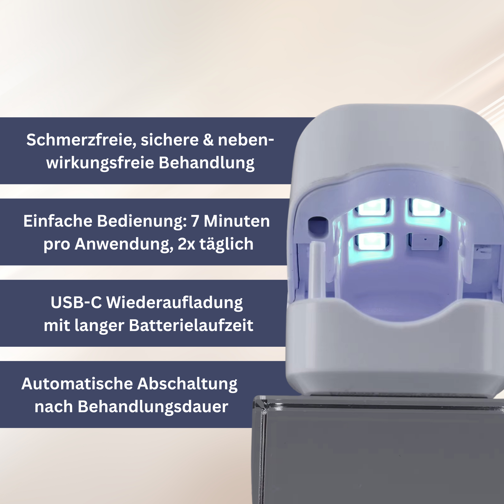 NailClip - Nagelpilztherapie-Gerät