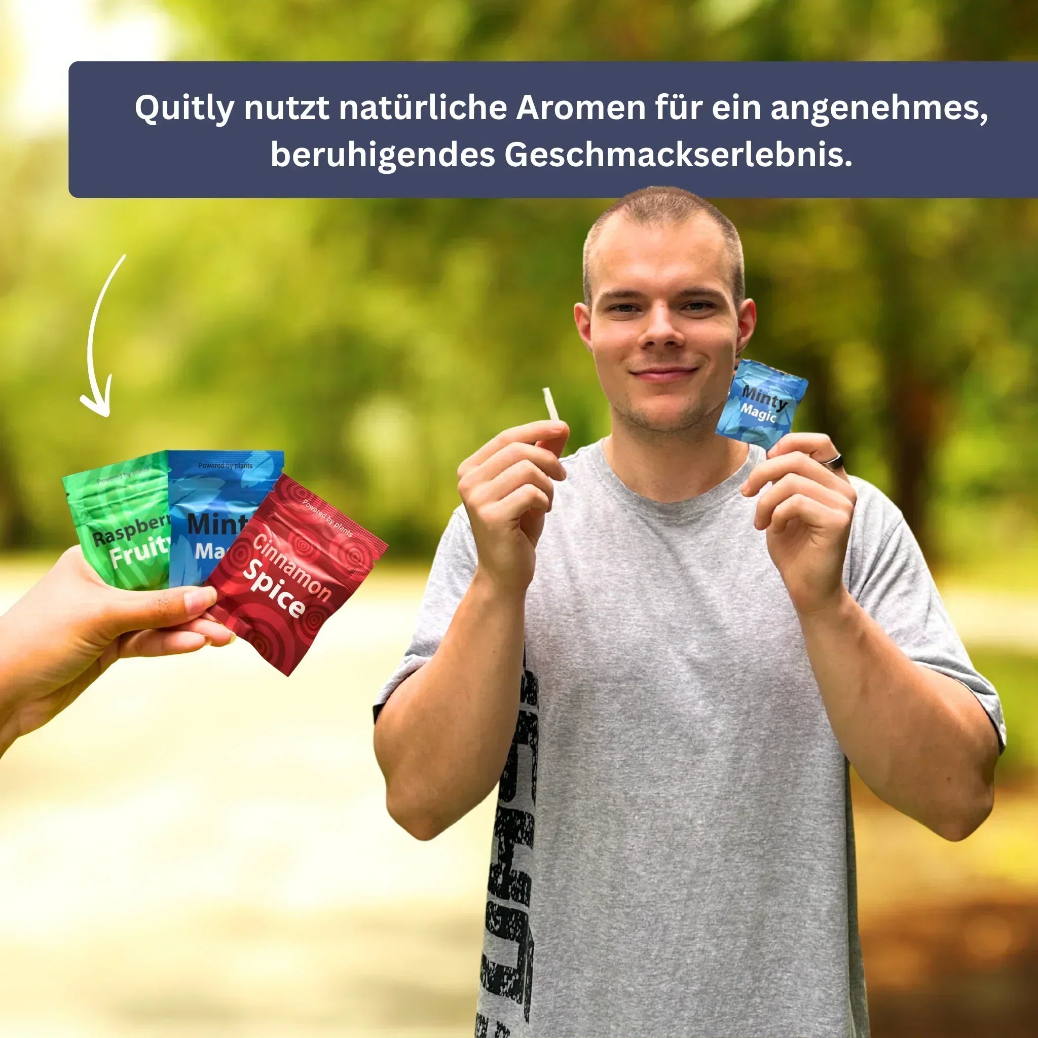 Quitly Komplett-Set - Mit Geschmack aus der Sucht