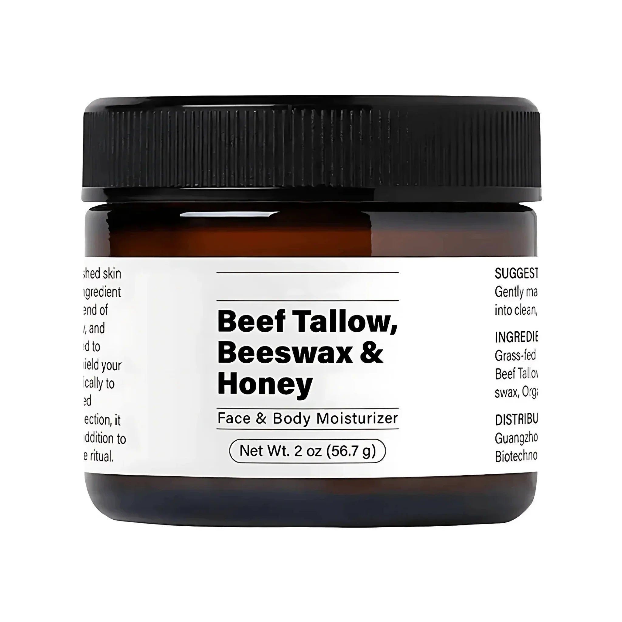 Beef Tallow Moisturizer mit Bienenwachs & Honig – 2-in-1