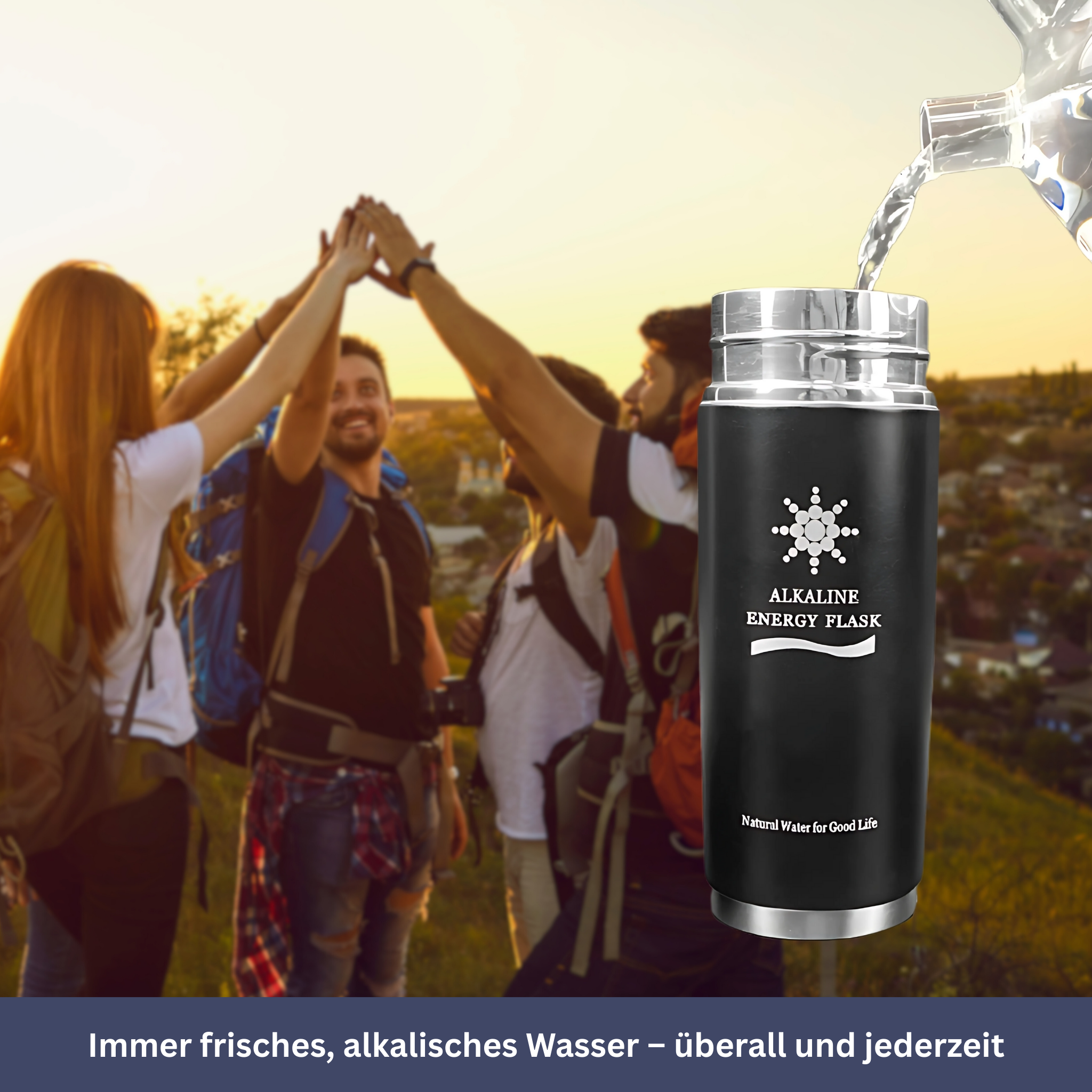 AquaBalance – Alkalische Filterflasche