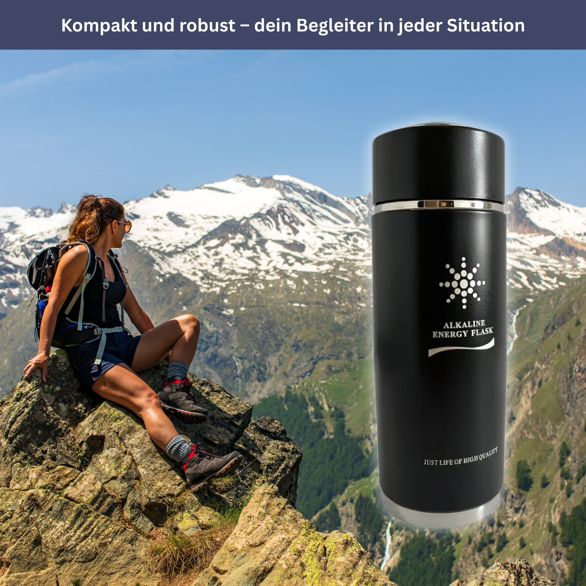 AquaBalance – Alkalische Filterflasche