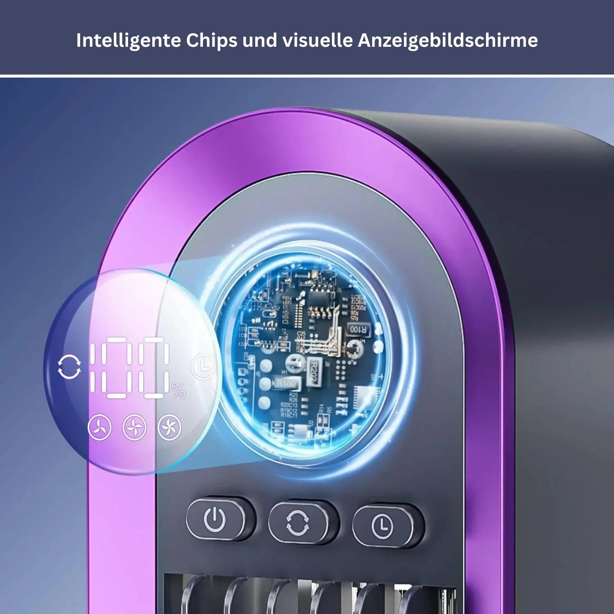 Bladeless Table Fan for Office & Home