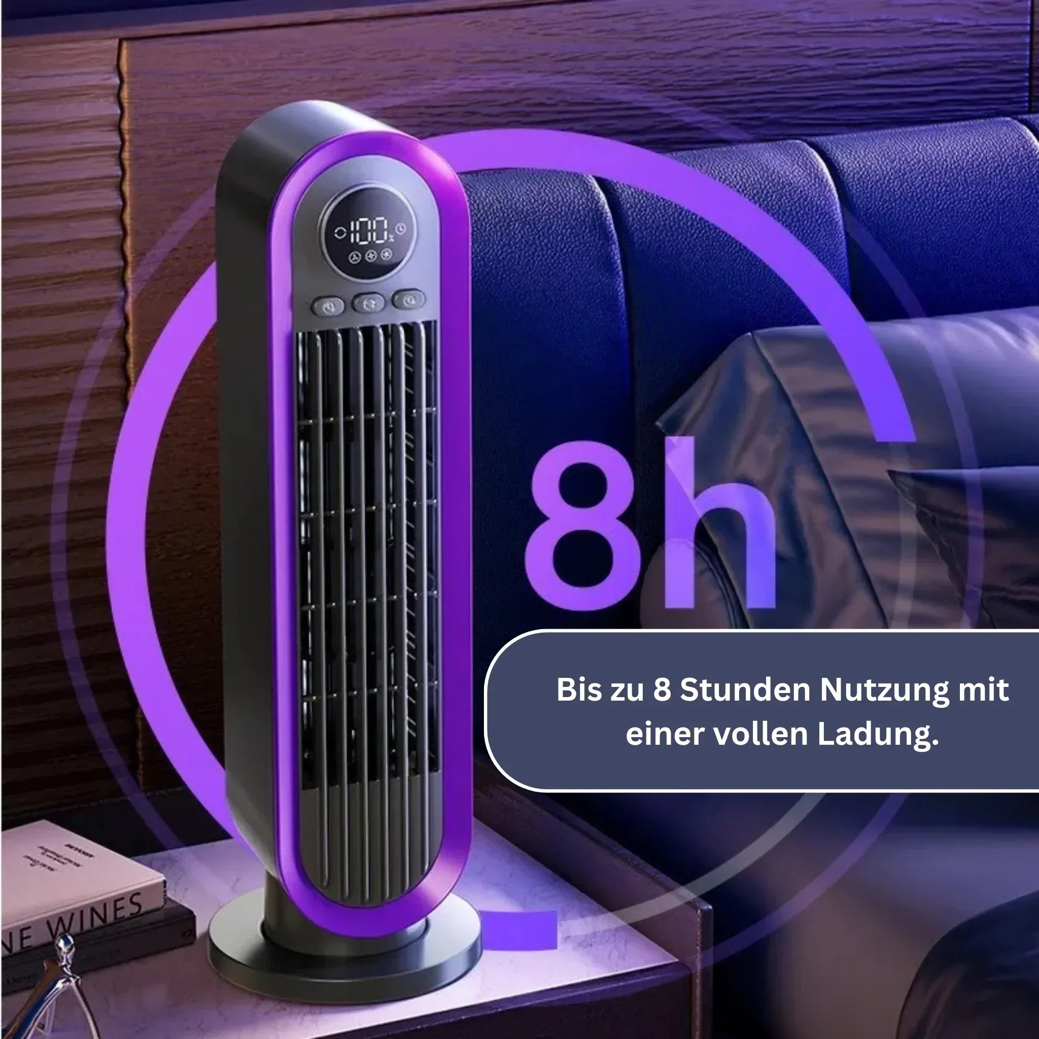 Bladeless Table Fan for Office & Home