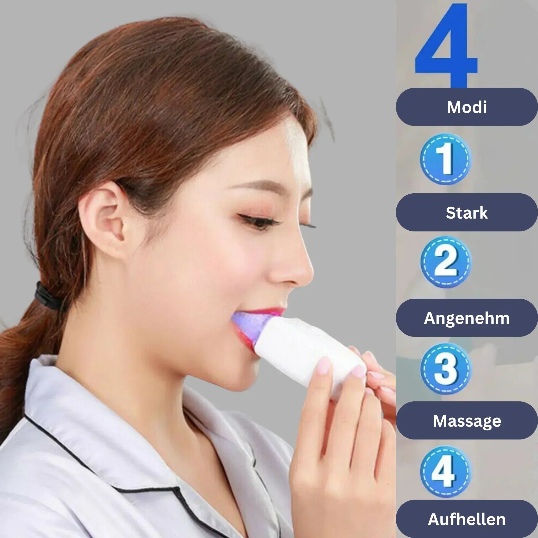 BrushPro - Vollautomatische Rundum-Zahnbürste