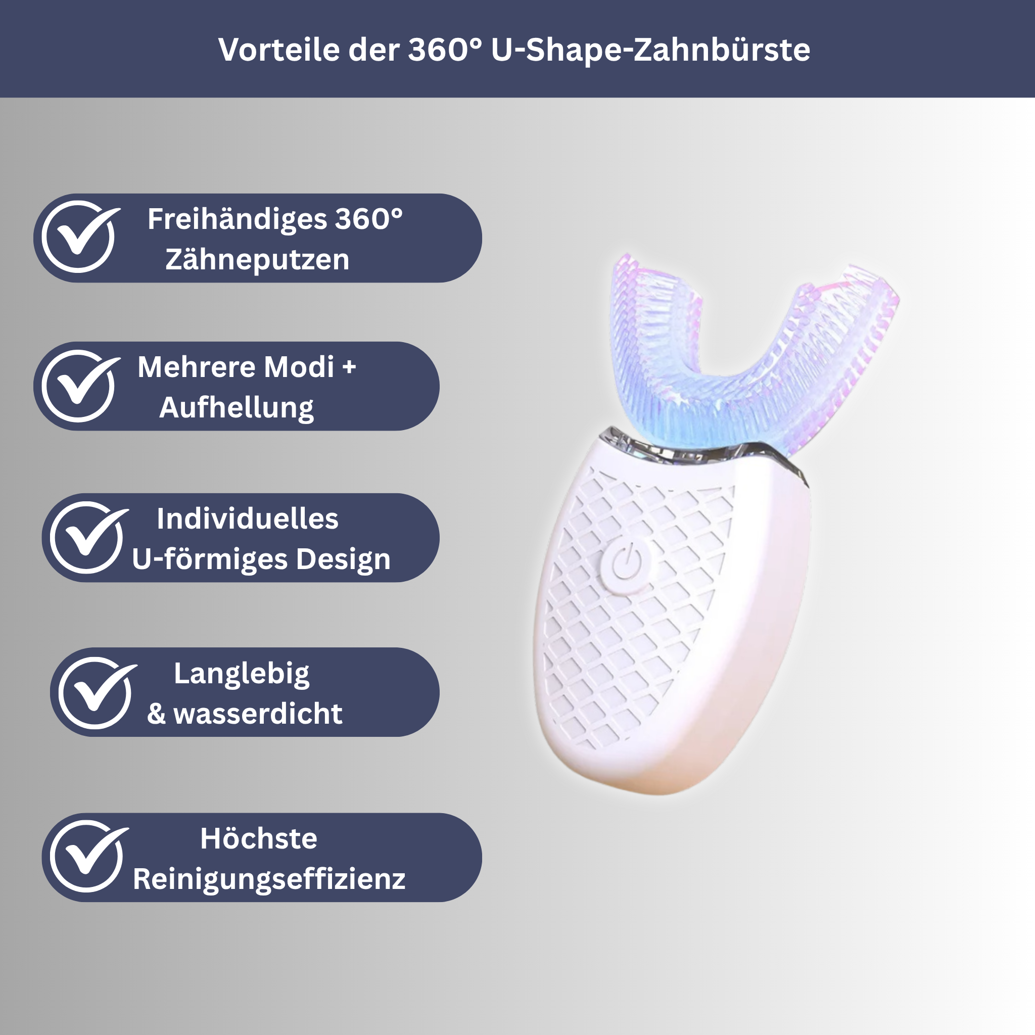 BrushPro – Fully Automatic All-Around Toothbrush