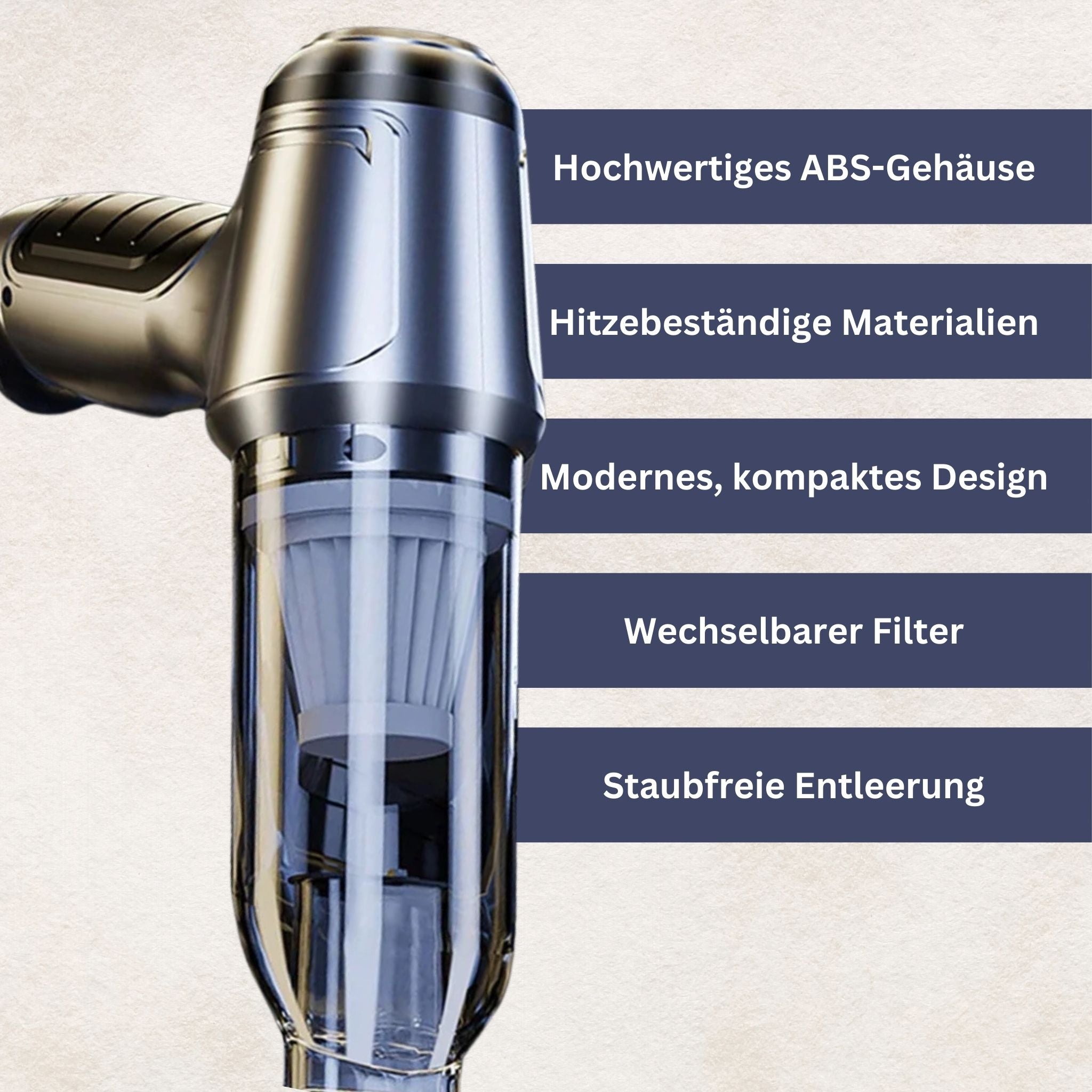 CleanJet Handstaubsauger