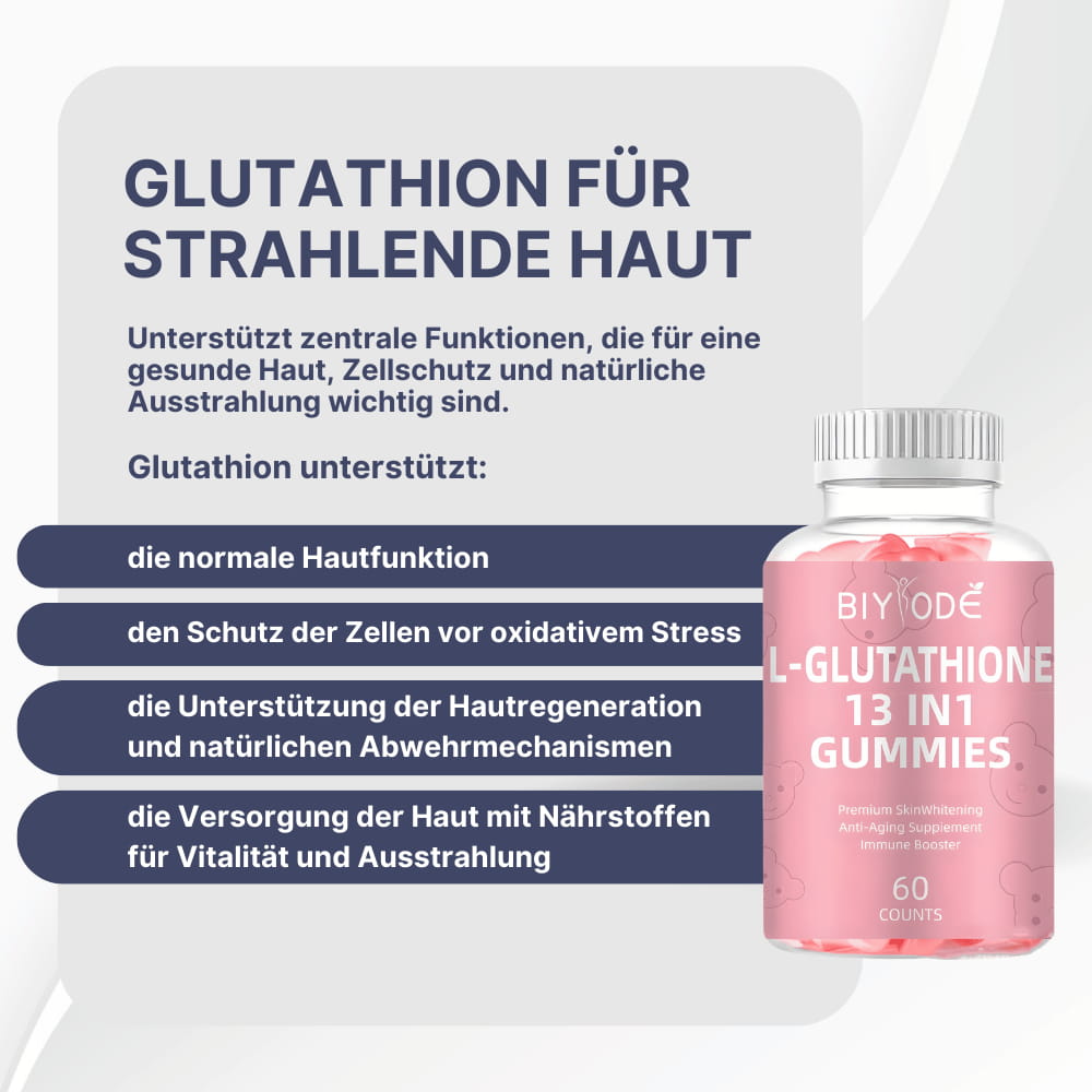 Glutathion Beauty Gummies – 13-fach Komplex