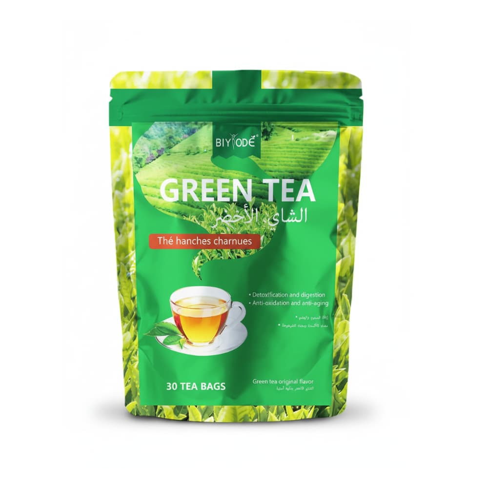 Grüner Tee aus ausgewählten Teeblättern