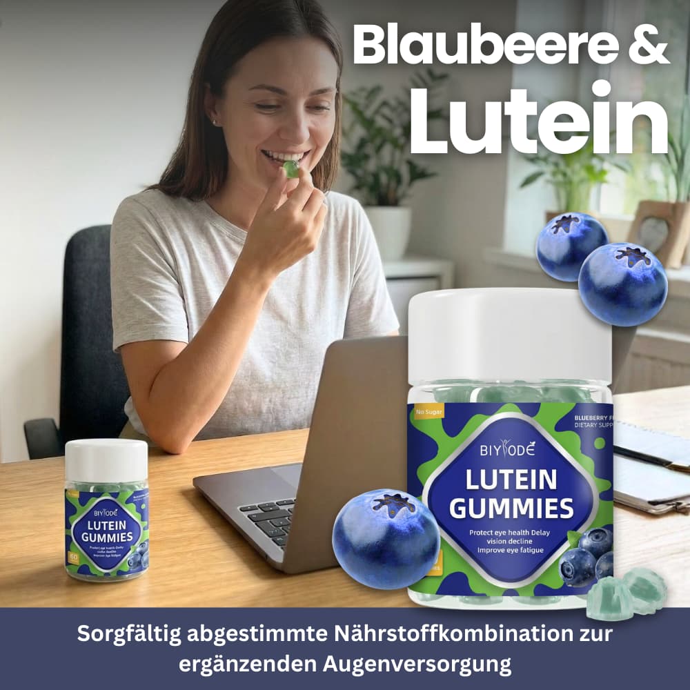 Lutein Gummies für die Augen