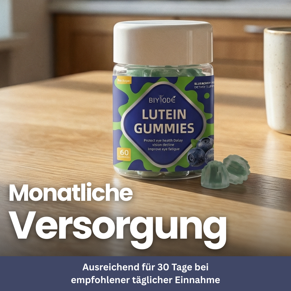 Lutein Gummies für die Augen