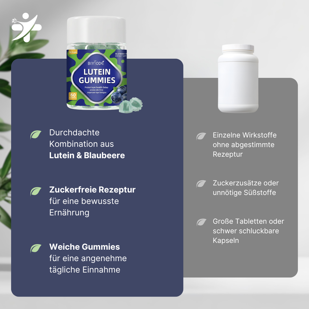Lutein Gummies für die Augen