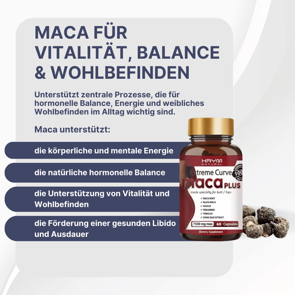 Maca Pflanzenkomplex Kapseln