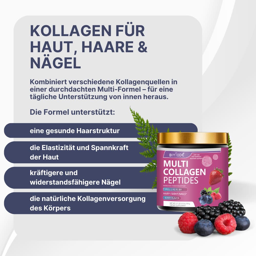Multi-Kollagen Peptide Pulver