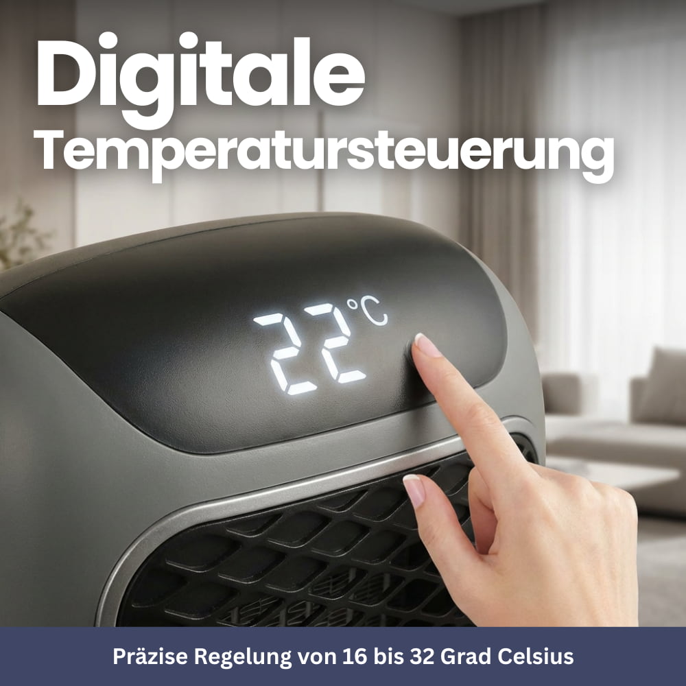 Steckdosen-Heizlüfter 800 W