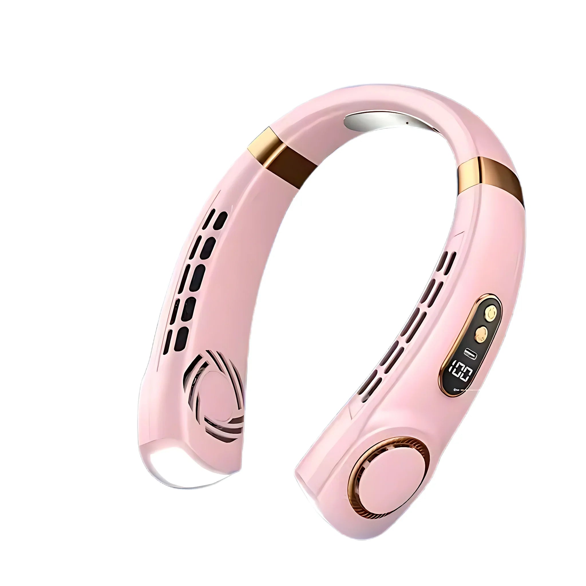 Portable Neck Fan with LED Cool Plates