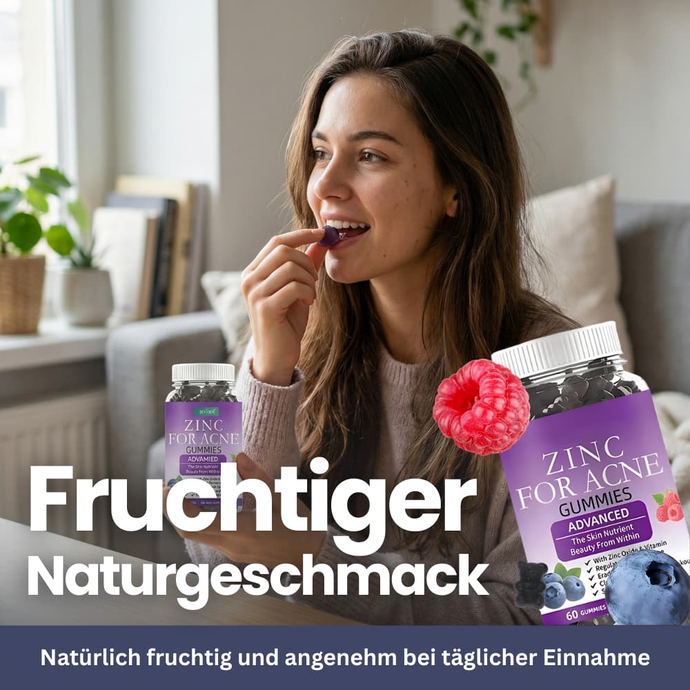 Zink + Vitamin C Gummies – Für Haut & Immunsystem