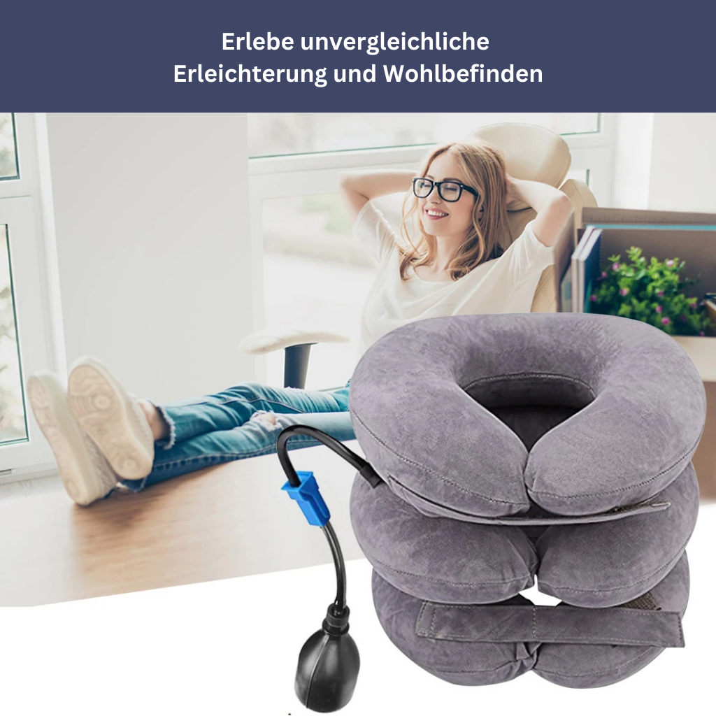 Nackentraum -  Traktionsgerät bei Nackenschmerzen