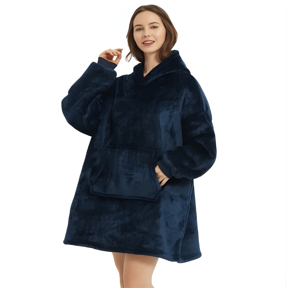 WärmeWunder – Hoodie Decke mit Ärmeln