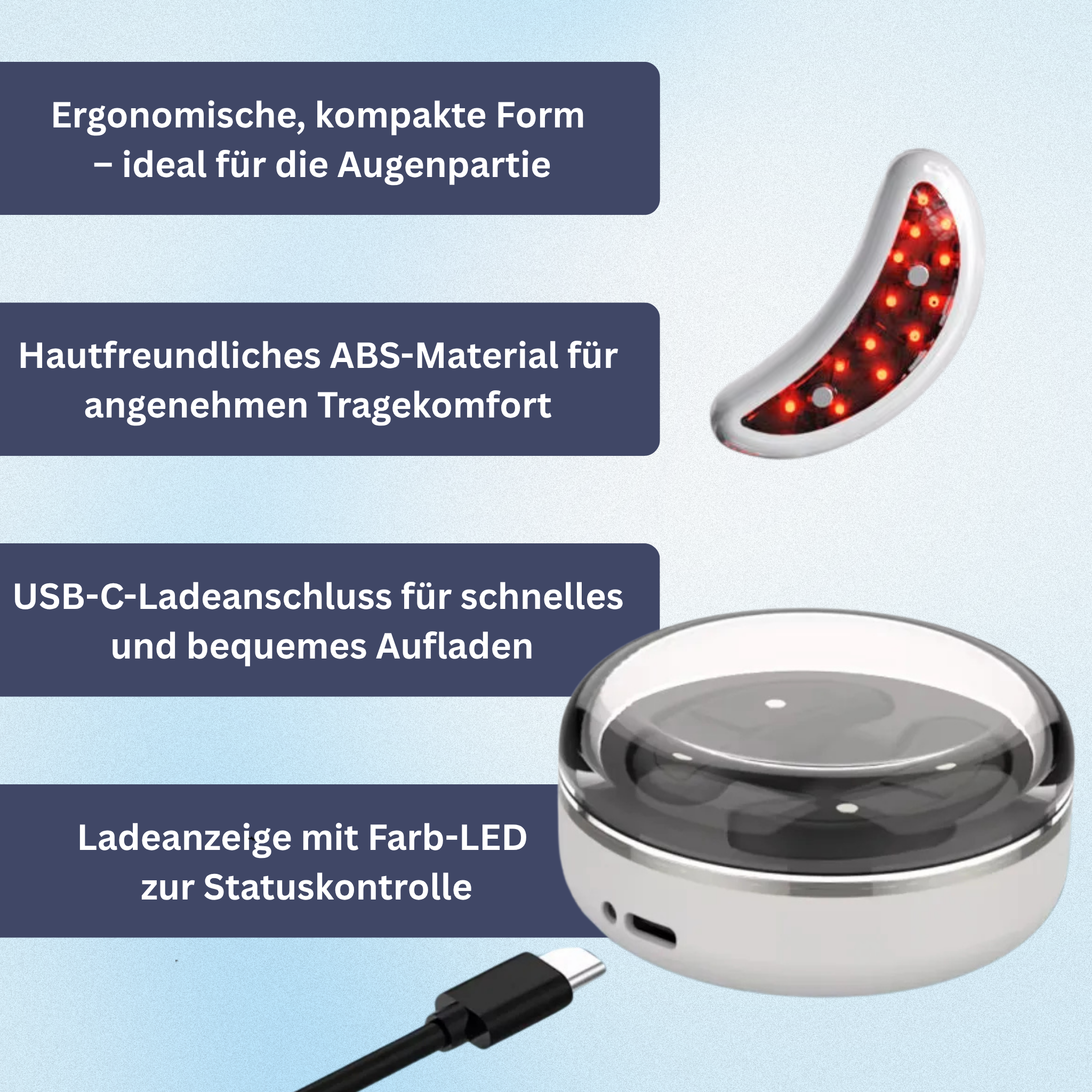 LumiPulse eye care device