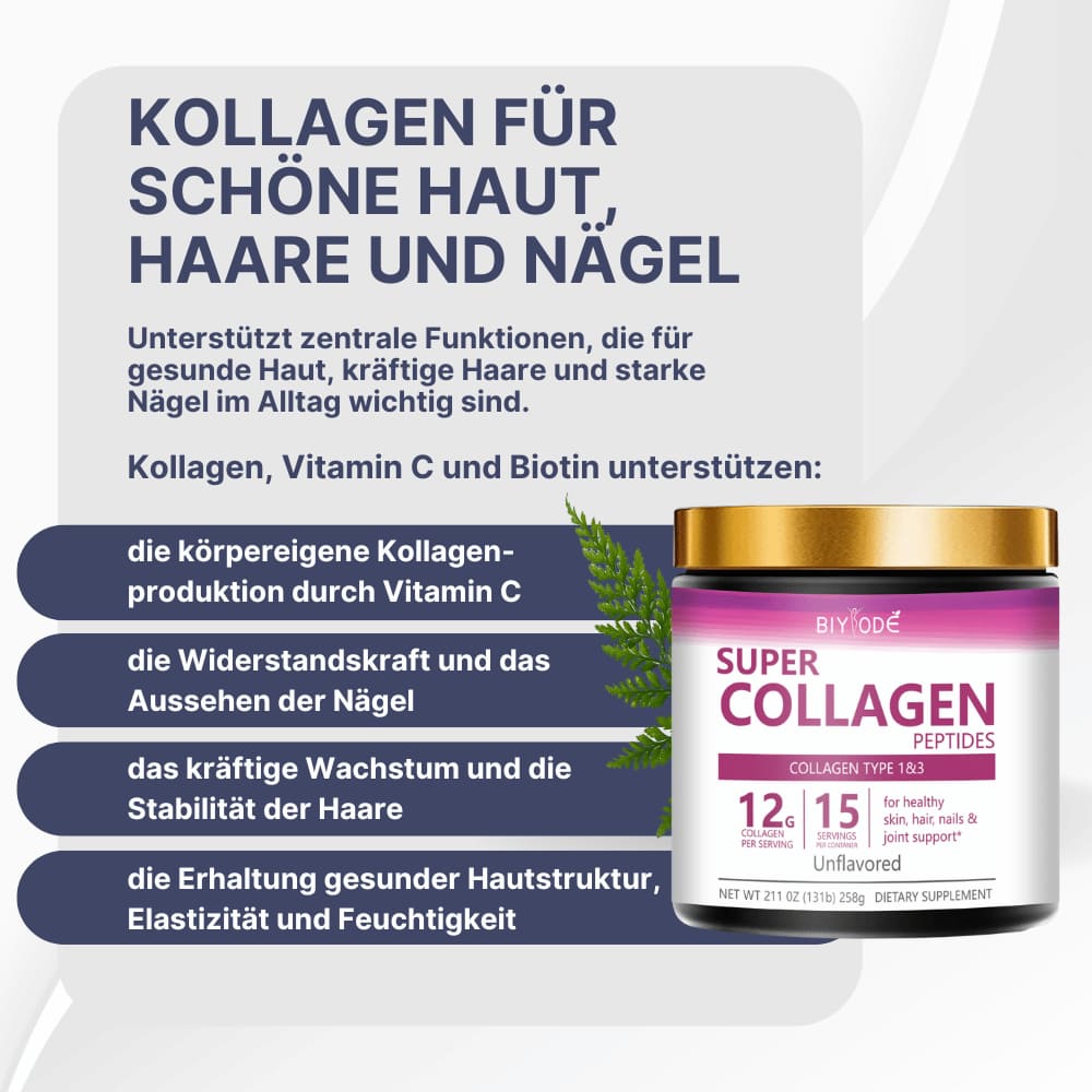 Collagen Powder with Vitamin C & Biotin