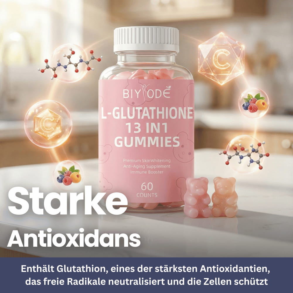 Glutathion Beauty Gummies – 13-fach Komplex
