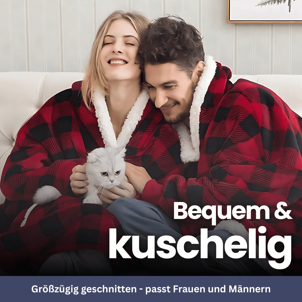 Hoodie Blanket "Cuddle Dream"