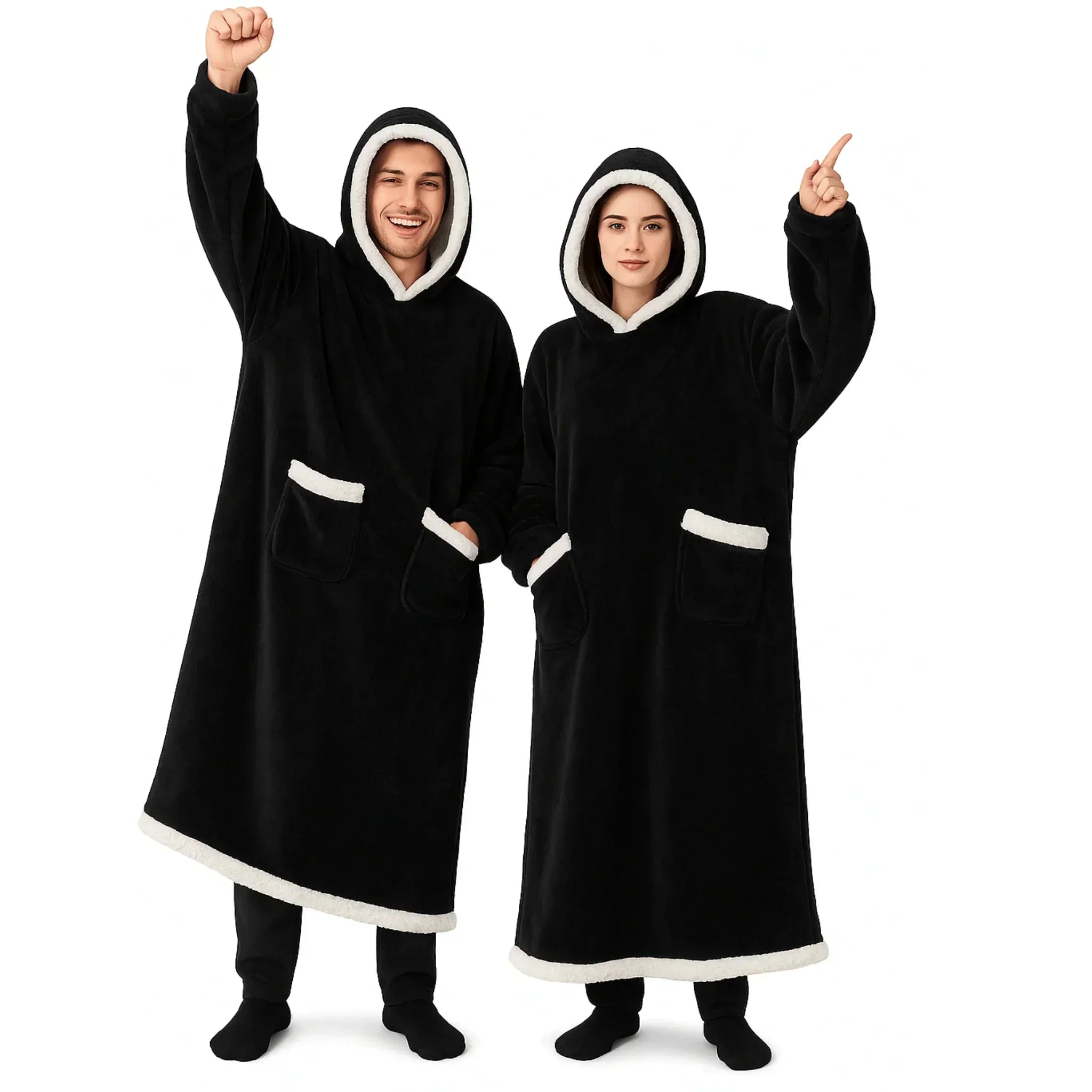 Hoodie-Decke „Kuscheltraum"