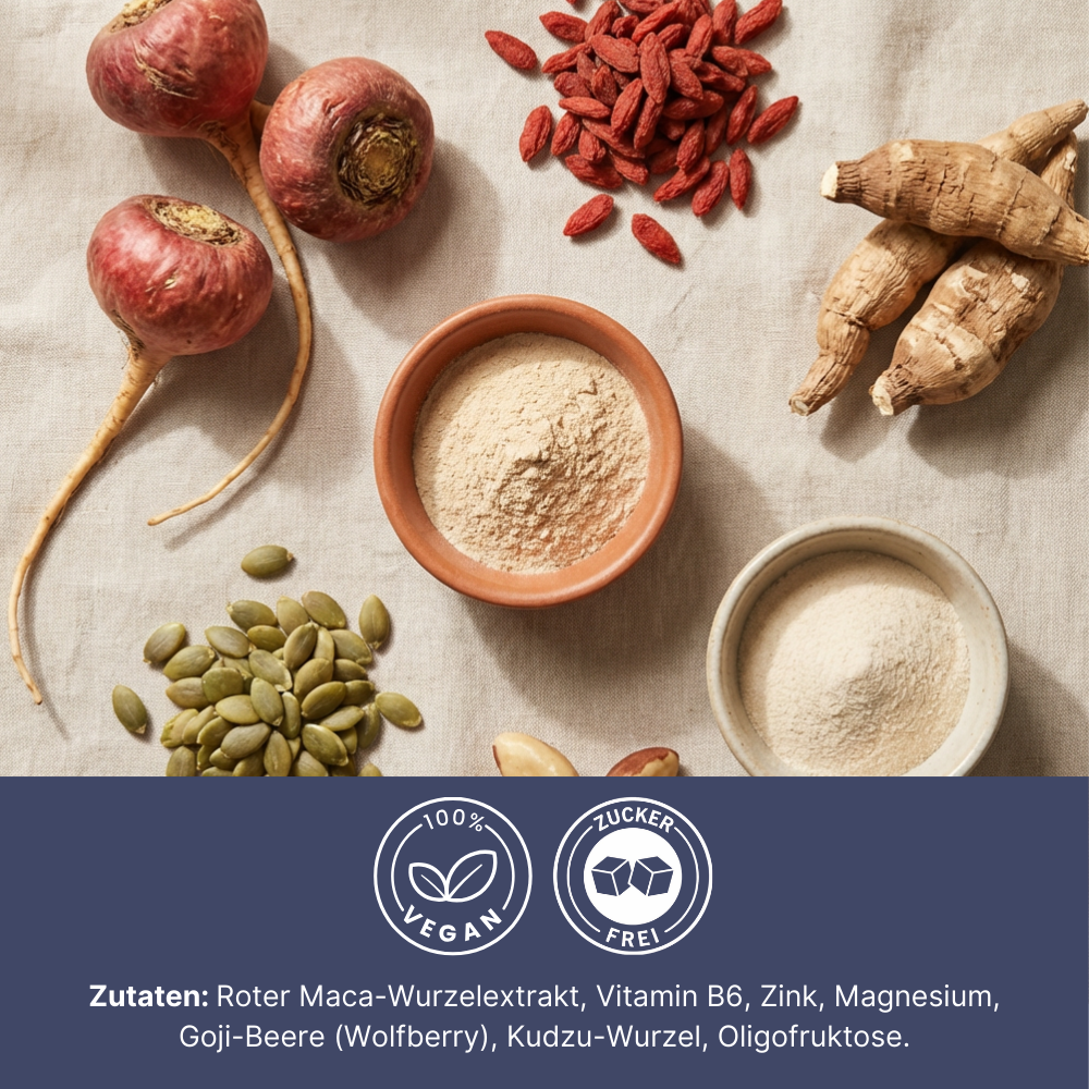Maca Tabletten mit Vitamin B6
