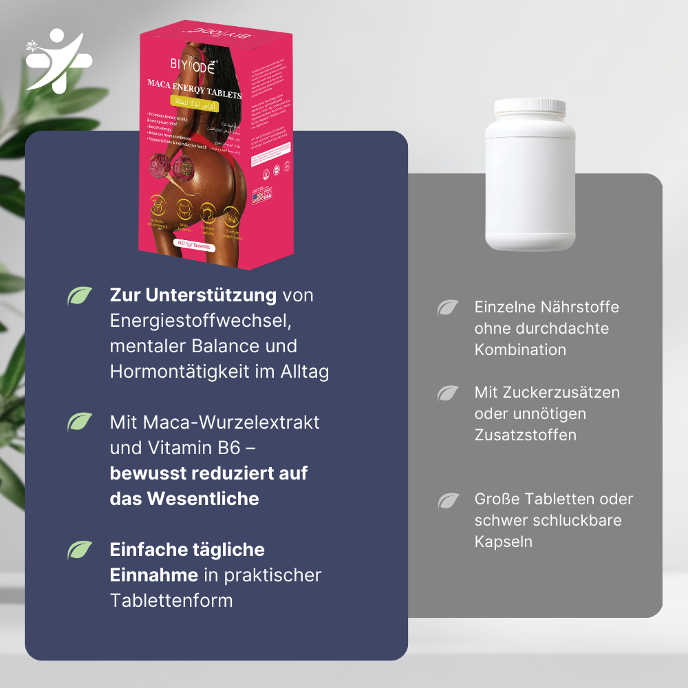 Maca Tabletten mit Vitamin B6