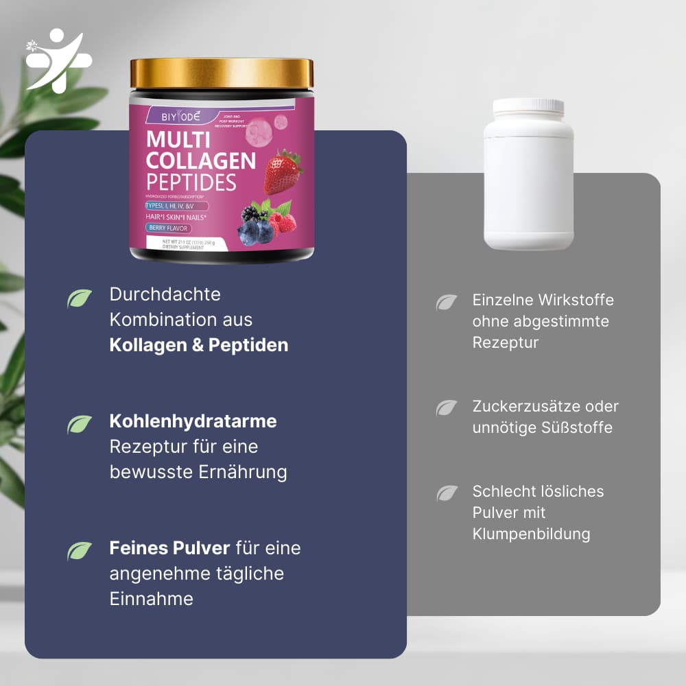 Multi-Kollagen Peptide Pulver