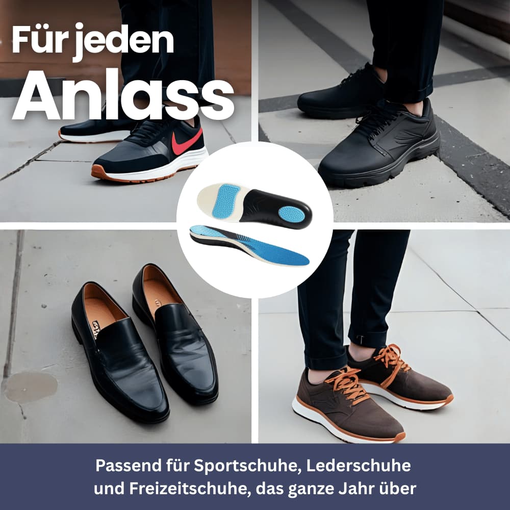 OrthoSohle Pro – Einlegesohle mit Fußgewölbeunterstützung