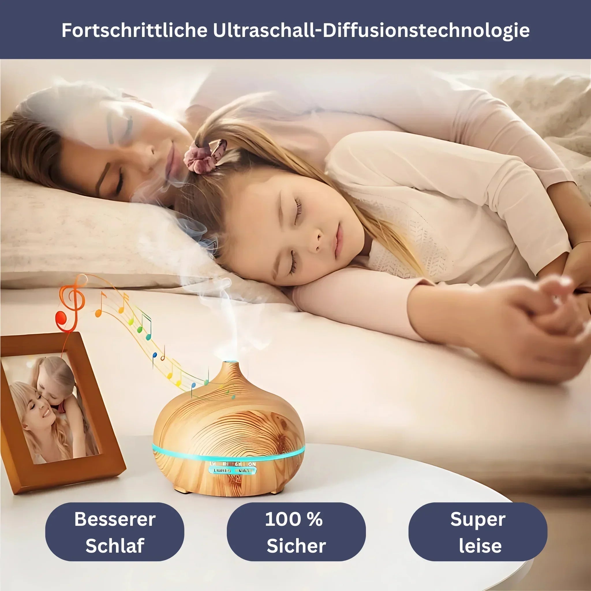 Ultrasonic Humidifier with Remote Control