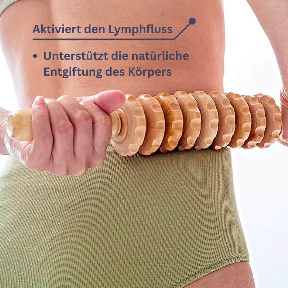 VitaWood – Cellulite Roller for Lymphatic Flow and Firming
