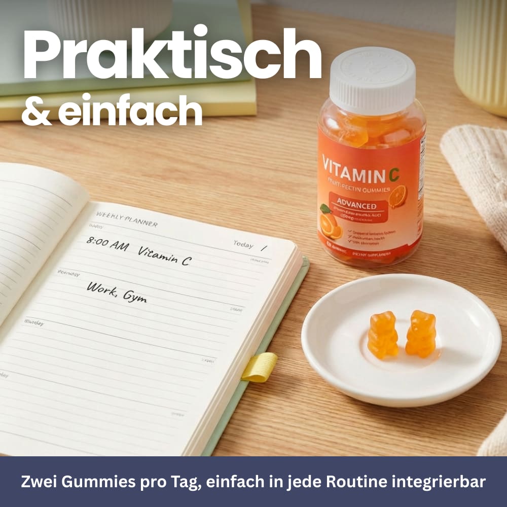 Vitamin C Gummies – Immune Support & Cell Protection