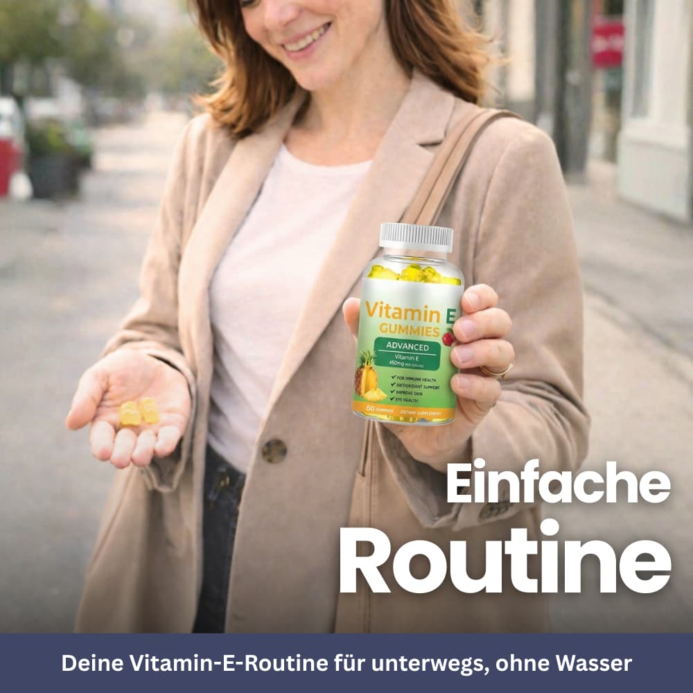Vitamin E Gummies – Hautpflege & Zellschutz