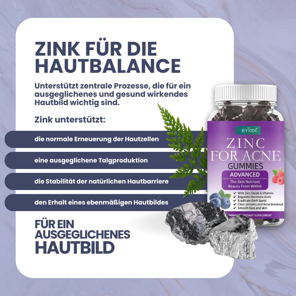 Zinc + Vitamin C Gummies – For Skin & Immune Health